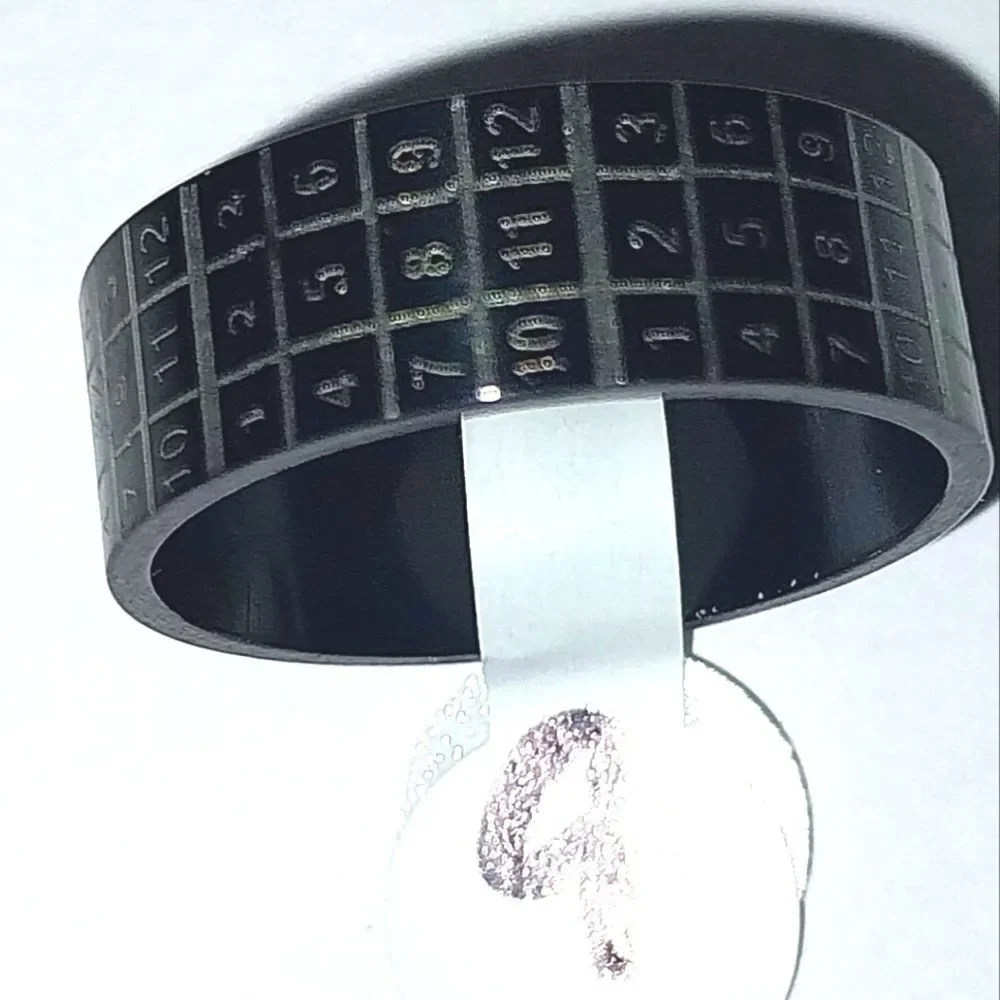 Stainless steel wide band hypoallergenic nickel free Men's ring sz 9
